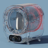 220V 300W Household Small Drum Dryer Clothes Baby Underwear Mini Quick Drying hine Blue Light Antibacterial