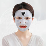 EMS Electric Reusable Silicone Firming And Rejuvenation Therapy Skincare Products Women's Beauty Mask Portable