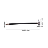 10/20/30cm Car Tire Air Iator Hose Iatable Pump Extension Tube Adapter Twist Tyre Connection Locking Chuck Bike Motorcycle