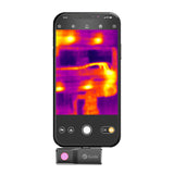 MobIR Air Thermal Camera Used for Smartphones 25Hz Infrared Imaging Temperature Instruments Color Dark Grey