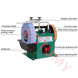 220V 220W Low-Speed Electric Grinder 10 Inch Water-Cooled Grinding Sharpening hine Knife Sharpener Tools