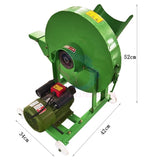 2200W Cutting hine Banana Tree Household Small Cattle and Sheep Breeding Gasoe Version Shredder