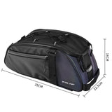 ESLNF Waterproof Tail Outdoor Large Capacity Storage Mountain Bike Riding Seat Saddle Bag Accessories