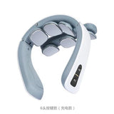 110V-220V Cervical spine home protection electric vertebral pillow shoulder physiotherapy neck massager