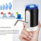 1pc, 18.93 L Water Dispenser, USB Charging Universal Fit Water Bottle Pump For Drinking Water Portable Automatic Electric Pump Switch For 7.57 - 18.93 L Jugs,  For RV Outdoor Camping Picnic Office Travel Home Office School