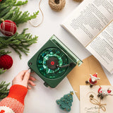 Mini Retro White Noise BT Portable Vintage Sleep Aid Music Speaker Subwoofer with RGB Light Lamp Support TF Card