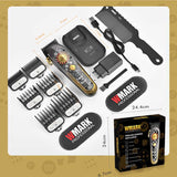 2024 New WMARK NG-134 Wireless Charging Clipper Professional TrimmersType-C Interface Hair Cutter with Base