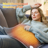 1pc, Electric Heating Pad, 10 Gear Heating Pad, 30*59cm Multifunctional Heating Body Warming Blanket, Office Home Electric Blanket, Autumn Winter Warm Blanket,  For Home Office School Halloween Christmas Wedding Birthday Gift Fall Winter Essential