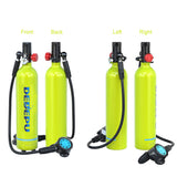 S5000B Oxygen Cyder Respirator Scuba Diving Tank 1L Equipment Snorkeg Hand Pump