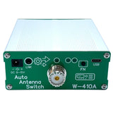 W-410A 200W Automatic DC 9-15V Max 100mA Box Auto Antenna Switch Fit for Shortwave Radio Receiver