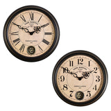 European Design Decorative Clock - For Bedroom & Home Shelf