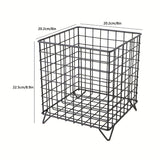 1pc Coffee Bag Holder, Square Wire K Cup Holder, Coffee Bag Organizer Basket, Suitable For Kitchen, Pantry, Office