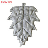 Newborn Baby Cotton Carpet Blanket Leaf Shape Crawling Play Mat Rug Kid Children