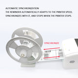T6 fully automatic barcode self-adhesive washable label rewinder roll Paper hine winding