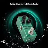 Overdrive/Spring Rever/Noise Reduction/ XP Booster Electric Guitar Effects Pedal True Bypass DC 9V 6.35mm