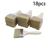 18 Pack of 4 Inch (89mm) Chip Brushes for Paint Stains Varnishes Glues and
