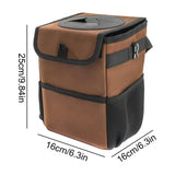 Seat Organizer Auto Baceat Suspension Storage Box Oxford Cloth Car Chair Back Garbage Bag For Paper Towels Drin