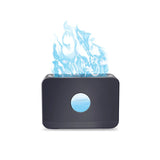 Mist Maker Flame Air Humidifier Essential Oil Bedroom Home Decor Light Aromatherapy Diffuser Ultrasonic Aromatic 220ML