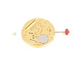 1019 Watch with Hour Wheel Spring 3 O'Clock Calendar Two and A Half Hands Quartz Movement Replacement for RONDA