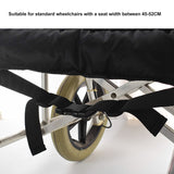 Cushion Super Soft Lumbar Seat with Straps for 45‑52cm Wheelchairs Wheelchair Support Pillow