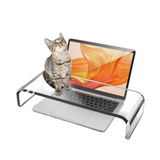 Computer Monitor Heightening Acrylic U-Shaped Display Desk Laptop Rack for Office Home Desktop