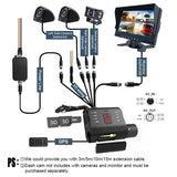 4CH 1080P HD Mini Mobile DVR 4G WIFI GPS Live Streaming Dash Cam Recorder for Heavy Goods Vehicles Truck