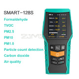 Handheld Air Quality Tester Professional Gas Analyzer Smog/Dust/Formaldehyde Air Quality Detector CO2 Meter Monitor 123/126/128S