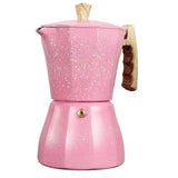 Stovetop Moka Pot Coffee Gas or Electric - 3 Cups Espresso Shot Maker for Italian