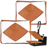 2Pcs for Press, 16 x 20 Inch Resistant Reusable Heat Press Wrap Cover