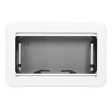 Opening RV Window with Sunshade Screen 500mm 300mm UV Insect Proof Push Out for Campers Trailers