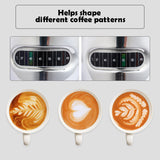 12/20oz Frothing with Temperature Display Stainless Steel Milk Frother Pitcher Jug Cup for Latte Art Barista
