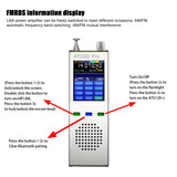 ATS120pro Decoder FM SSB AM LSB Full Band Reception Portable Digital Display Touching Screen Radio Receiver