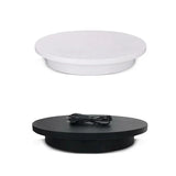 360 Degree Electric Photography Rotating Turntable Display Stand for Jewelry Product Displays 3D Scan Pan with PVC