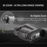 NV40 Digital Night Vision Binoculars Infrared Night Hunting Telescope Camping Equipment Night Vision Goggles 1080P Video 300m