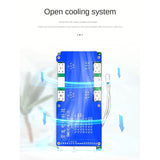 24S 72V 80A LiFePO4 Protection Board Same Port with Equalization Temperature Control BMS Battery Board(80A)