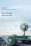 Portable Mini USB Fan, Silent, Handheld, Double Head, Air Coog, Office, Car, Home, Room, Table Fans, Creative, 4.5"