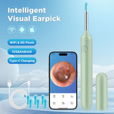 Smart Visual Cleaner Wireless Otoscope WiFi Luminous Earpick Removal Tool With Camera Endoscope Ear Wax Remover