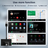 Plug And Play Wired To Wireless Adapter For Android 2.4G&5G WiFi Auto Pairing OTA Upgrade