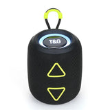 TG655 Portable Bluetooth Speaker Wireless Speakers LED 1200mAh Waterproof Mini Bass Column Boombox AUX TF BT Loudspeaker VS TG106 TG116 TG117 TG656