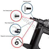Gas for Woodworking Door And Window Trough Decorative Fixed Nailer Steel Air Stapler Pneumatic Tools