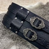 Norse Cosplay Belt Renassance Medieval Buckle Belt Halloween Men Costume NEW