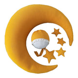 Baby Hat Posing Moon Pillow Stars Set Newborn Photography Infants Photo Props Accessories