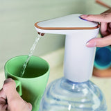 1pc Electric Water Bottle Pump, Portable Electric Water Button Pump, Electric Water Dispenser For Home Kitchen Office