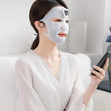 Electric Facial Importer Ems Magnet Pluse Vibration Beauty Massager Skin Tighten Lifting Spa Face Mask Rejuvenation