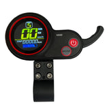 36V 48V 500W/750W 22A Bike Controller with LCD Display Thumb Throttle for Ebike Electric Scooter