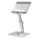 Tablet and PC expandable rotating mobile phone folding desktop stand, laptop, aluminum alloy