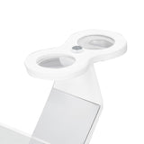 Oblique Stereoscope Cheiroscopes Fusing Images Capturing Easy Install White Cheiroscopes Amblyopia Trainer Tool for Daily Use