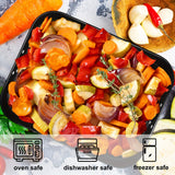 1pc, Lasagna Pan, Baking Pan For Oven, 40.64x30.48x7.62 Cm Baking Dishes For Oven, Roasting Pan Brownie Pan With Handles, Rectangle Cake Pans Sets For Baking, Deep Baking Pan, Nonstick Bakeware
