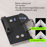 New 45 Degree 100 Type Grinder Metal Tile Chamfering Tool Angle Cutting Bracket