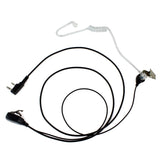 High-Quality Transparent Spy Tactical Earphones with Air Duct K-Head for Walkie Talkies - Compatible with Baofeng